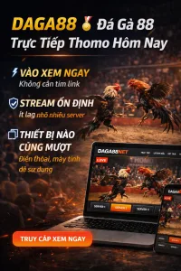 Tận hưởng đá gà trực tiếp wedding với trải nghiệm đỉnh cao cùng daga88net