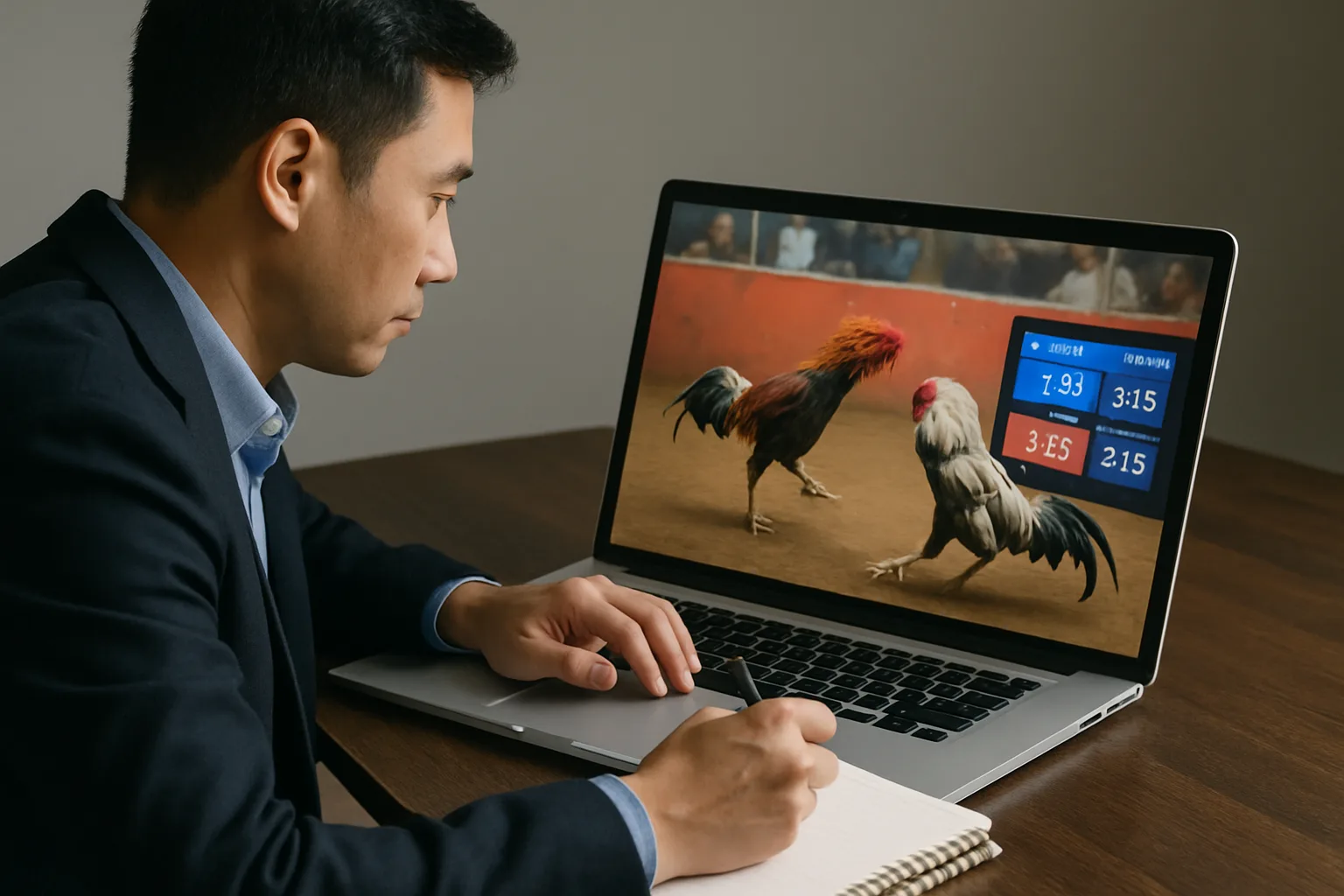 Hình minh họa việc kiểm tra thông tin khi xem nội dung trực tiếp